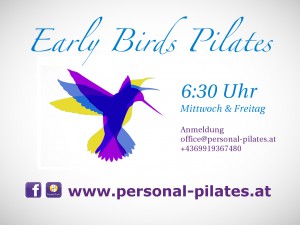 Early Birds Pilates Personal PIlates